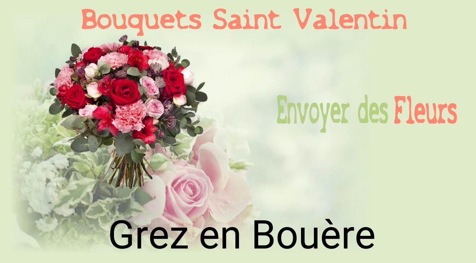 Roses de Saint-Valentin livrées à Grez-en-Bouère